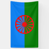 Romani Flag Banner (Vertikal)