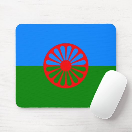 Romani Flag Mousepad (Mit Mouse)
