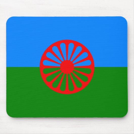 Romani Flag Mousepad (Vorne)