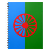 Romani Flag Notizblock (Vorderseite)