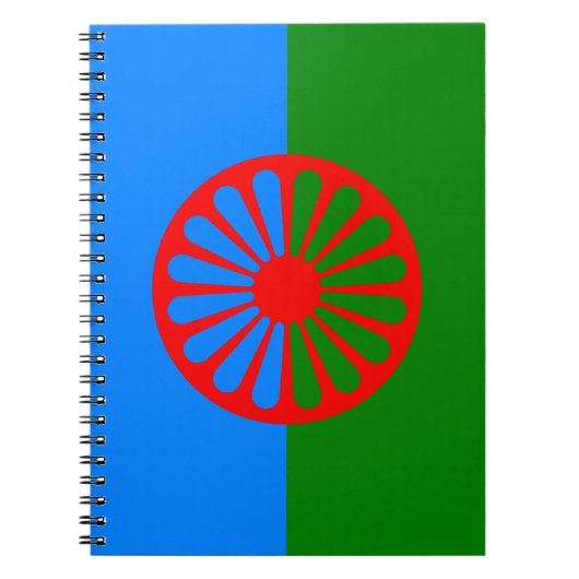Romani Flag Notizblock (Vorderseite)