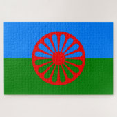 Romani Flag Puzzle (Horizontal)