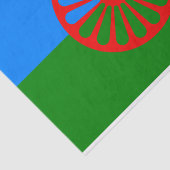 Romani Flag Seidenpapier (Ausschnitt)