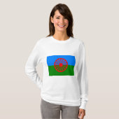 Romani Flag T-Shirt (Vorne ganz)