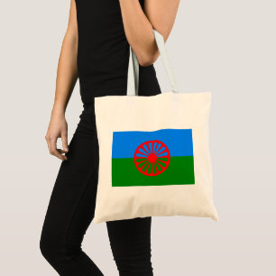 Romani Flag Tragetasche
