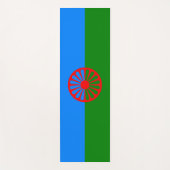 Romani Flag Yogamatte (Vorderseite)