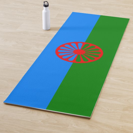 Romani Flag Yogamatte (Beispiel)