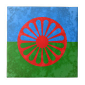 Romani Fliese (Vorderseite)