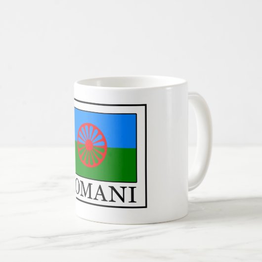 Romani Kaffeetasse (VorderseiteRechts)