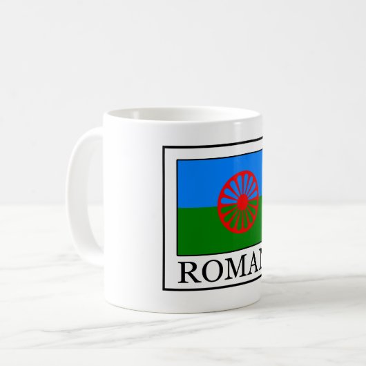 Romani Kaffeetasse (Vorderseite Links)