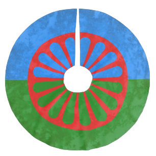 Romani Polyester Weihnachtsbaumdecke