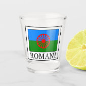 Romani Schnapsglas (Vorderseite)