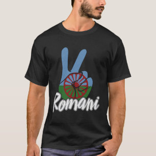 Romani Sinti und Roma Romany Dialect Romanko Flako T-Shirt