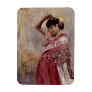 Romani Sinti und Roma Woman Dancing (von Albert Ed Magnet