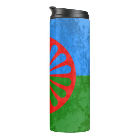 Romani Thermosbecher (Nach rechts gedreht)