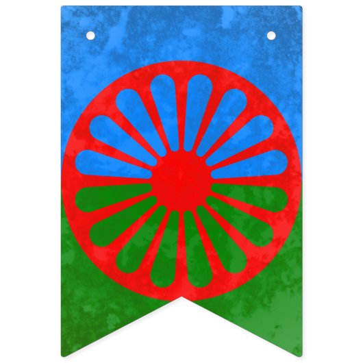 Romani Wimpelkette (Zweite Fahne)