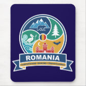 Romania Carpathians Danube Transylvania Mousepad (Vorne)