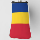 Romania flag golf headcover (Rotieren 90)