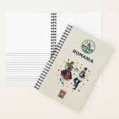 Romania Heritage & Folklore Photo Archive Journal Notizblock (Innen)