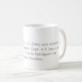 Romaniophile - Getränk Kaffeetasse (VorderseiteRechts)