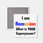 romanisch magnet (Vorderseite/Rückseite)