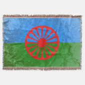 Romanische Flagge Decke (Vorderseite)