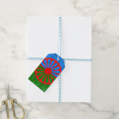 Romanische Flagge Geschenkanhänger (Mit Garn)