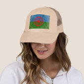 Romanische Flagge Truckerkappe (Beispiel)
