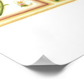 Romanische Rose Special Poster (Ecke)