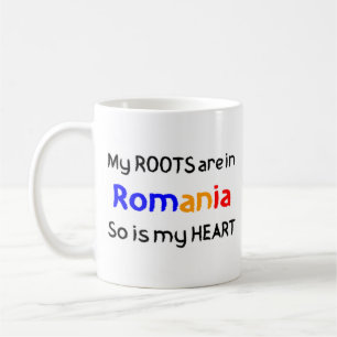 romanische Wurzeln Kaffeetasse