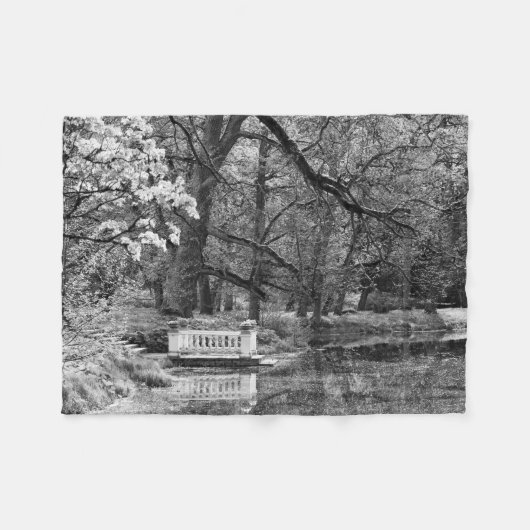 Romanischer See Fleecedecke (Vorderseite (Horizontal))