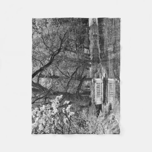 Romanischer See Fleecedecke (Vorderseite)