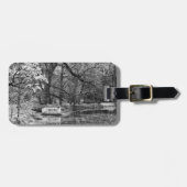 Romanischer See Gepäckanhänger (Vorderseite horizontal)