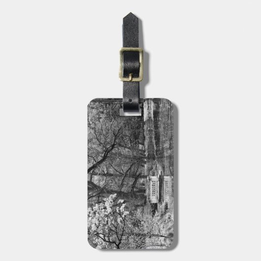 Romanischer See Gepäckanhänger (Vorderseite vertikal)