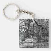 Romanischer See Schlüsselanhänger (Vorderseite)