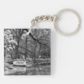 Romanischer See Schlüsselanhänger (Rückseite)