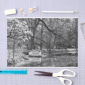 Romanischer See Seidenpapier (Handwerk)