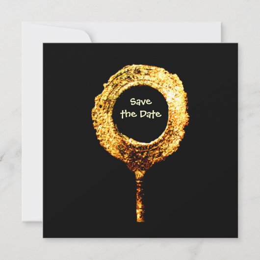 Romanischer Spiegel Einladung (Vorderseite)