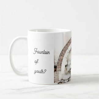 Romanischer Springbrunnen Kaffeetasse