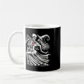 Romanischer Tanz mit Hexe Kaffeetasse (Links)