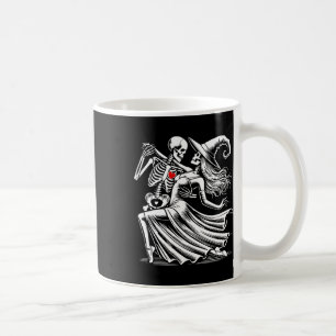Romanischer Tanz mit Hexe Kaffeetasse