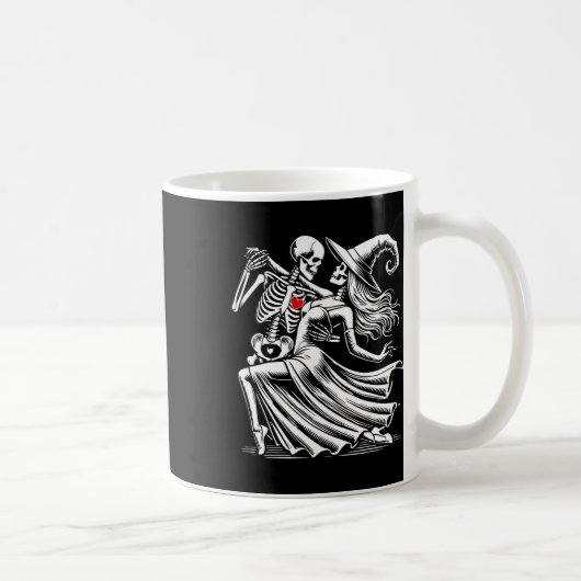 Romanischer Tanz mit Hexe Kaffeetasse (Rechts)