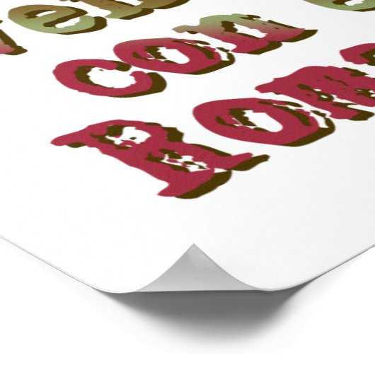 Romanos 12:21 poster (Ecke)