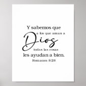 Romanos 8:28 Poster (Vorne)