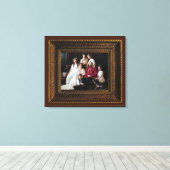 Romanov Canvas Print Leinwanddruck (Insitu (Holzboden))