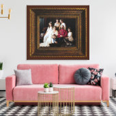 Romanov Canvas Print Leinwanddruck (Insitu (Wohnzimmer))