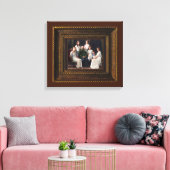 Romanov Canvas Print Leinwanddruck (Insitu (Wohnzimmer))