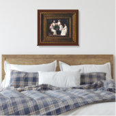 Romanov Canvas Print Leinwanddruck (Insitu (Schlafzimmer))