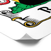 Romanov Familienwappen Poster (Ecke)