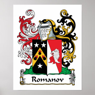 Romanov Familienwappen Poster